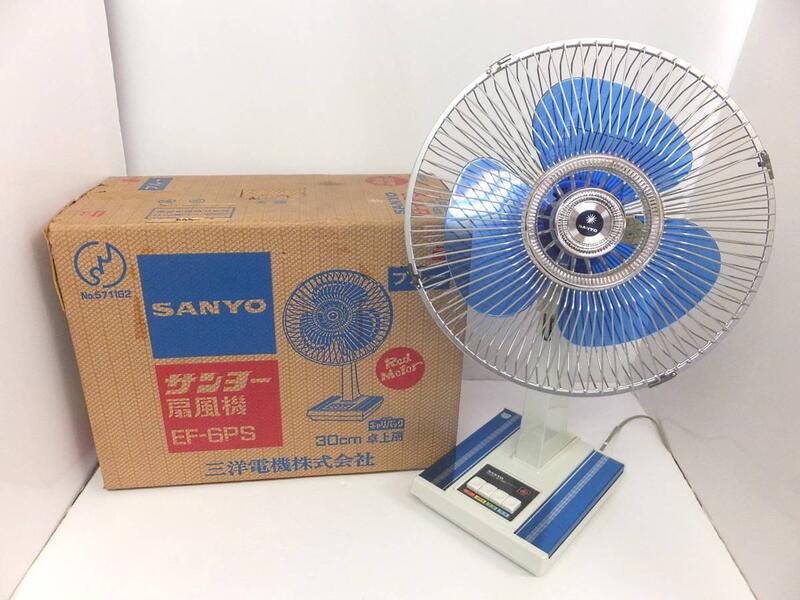 三洋電機 扇風機 EF-6HW 千代】三洋古董電風扇，日本原裝進口