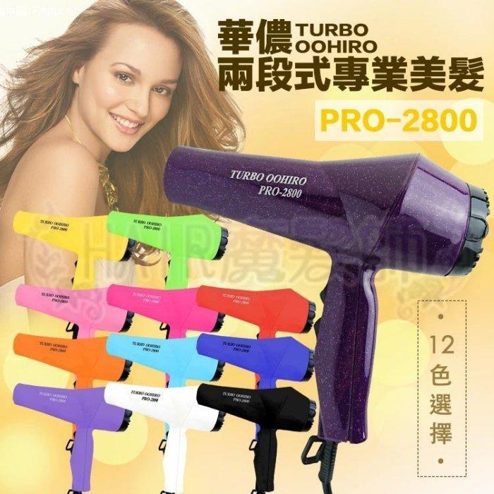 (現貨特價)華儂 TURBO PRO-2800 兩段式 輕型 吹風機 美髮 沙龍 暢銷口碑款 專業用 *HAIR魔髮師*