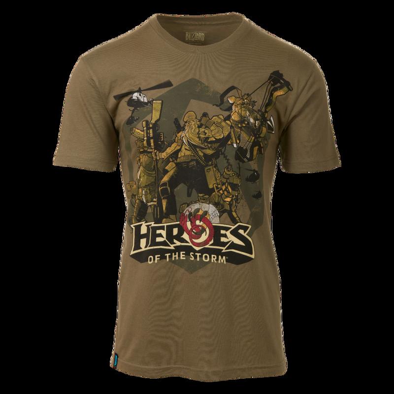 【丹】暴雪商城_Heroes of the Storm Resistance Shirt 暴雪英霸 T恤