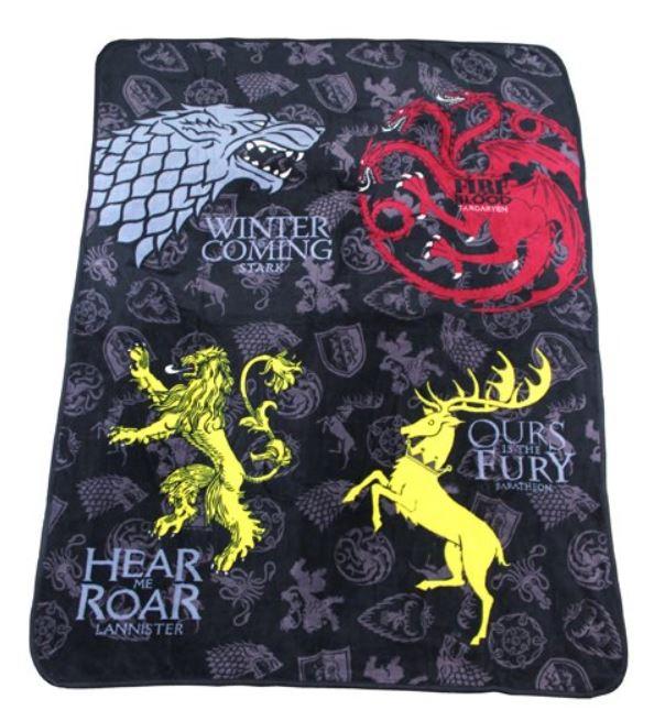 【丹】A_Game of Thrones Family Crests 權力遊戲 冰與火之歌 家族 家徽 毛毯 毯子 