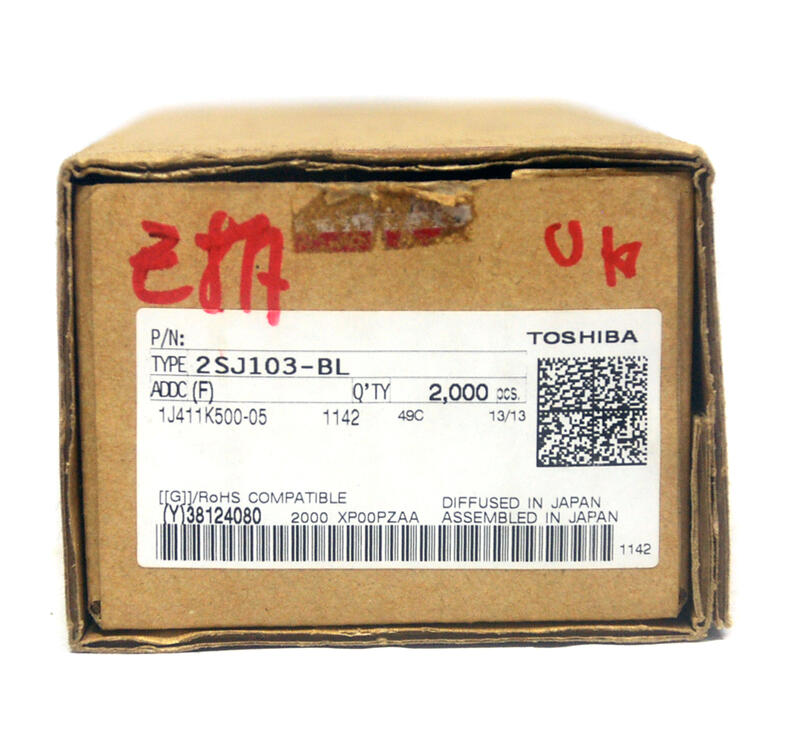 P-Channel FET Audio Transistor 2SJ103 BL TO-92 Toshiba 電晶體 | 露天市集 | 全台最 ...