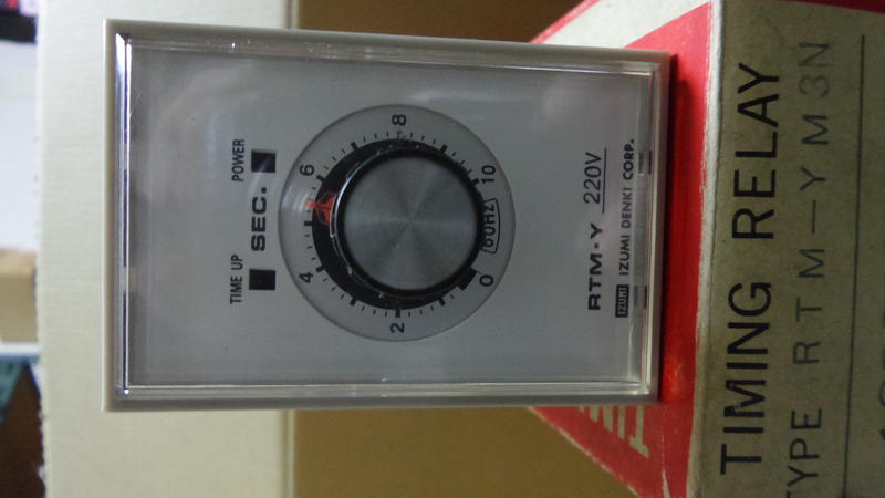 計時器 Timer IZUMI RTM-YM3N 10Sec 220V