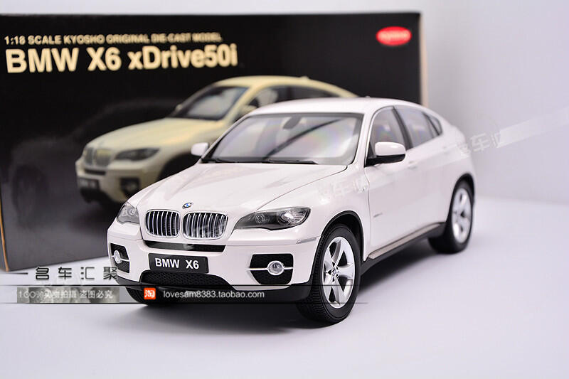 汽車模型收藏模型模型車KyoSho京商1:18 寶馬X6 BMW X6 xDrive50i