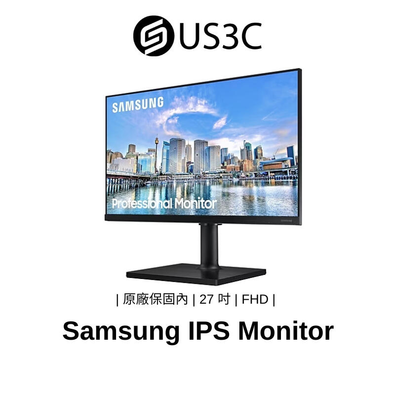 Samsung IPS Monitor T450 27吋 FHD F27T450FQC 電腦螢幕 螢幕 福利品