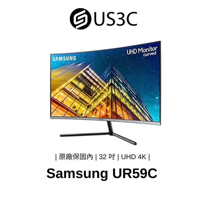 Samsung UHD Monitor UR59C 32 吋 4K 電腦螢幕 U32R590CWC 福利品