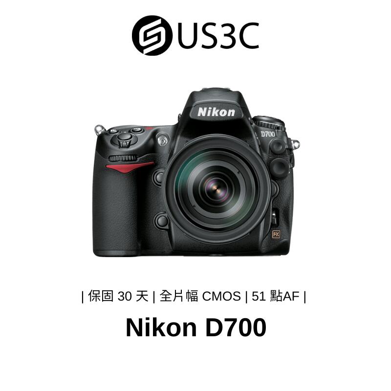 Nikon D700 1210 萬像全片幅 CMOS 51點AF 自動除塵功能 二手相機 機身