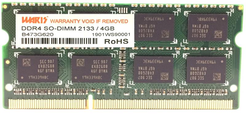 【筆記型電腦】DRAM DDR4 SO-DIMM 2133/2400 4GB/8GB/16GB