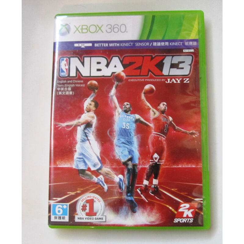 XBOX360 NBA2K13 中文版 NBA 2K13 (w2674_96182下標)