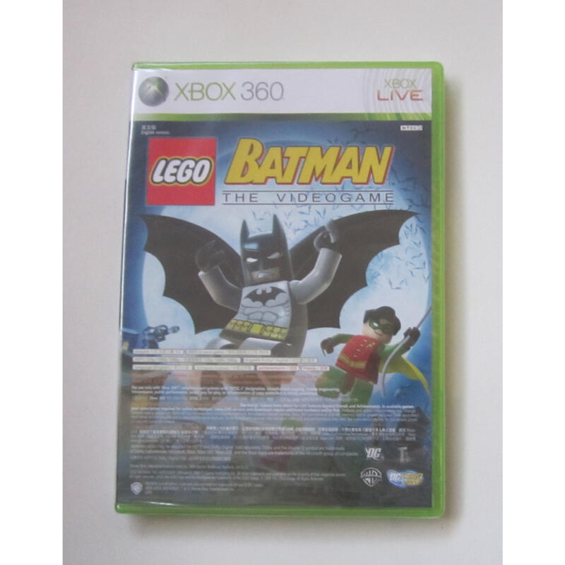 全新XBOX360 樂高蝙蝠俠 +  極限越野摩托 二合一 英文版