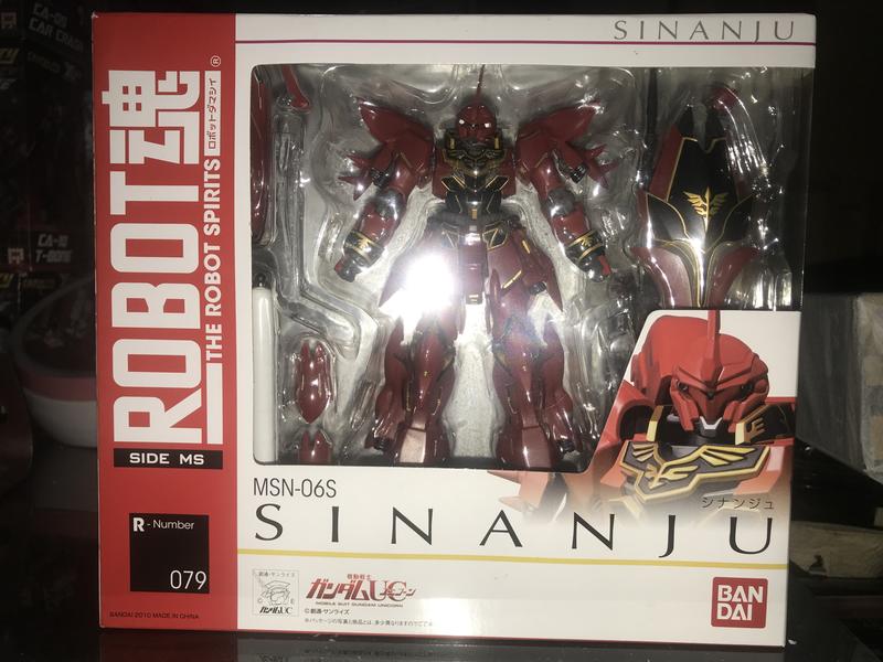 全新日版ROBOT魂079 機動戰士鋼彈UC 新安洲新安州MSN-06S SINANJU 鋼彈