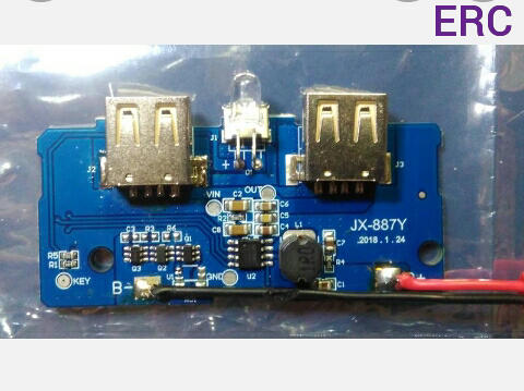 (54) USB 5V 行動電源用 2.1A 雙輸出 全功能 整合模組