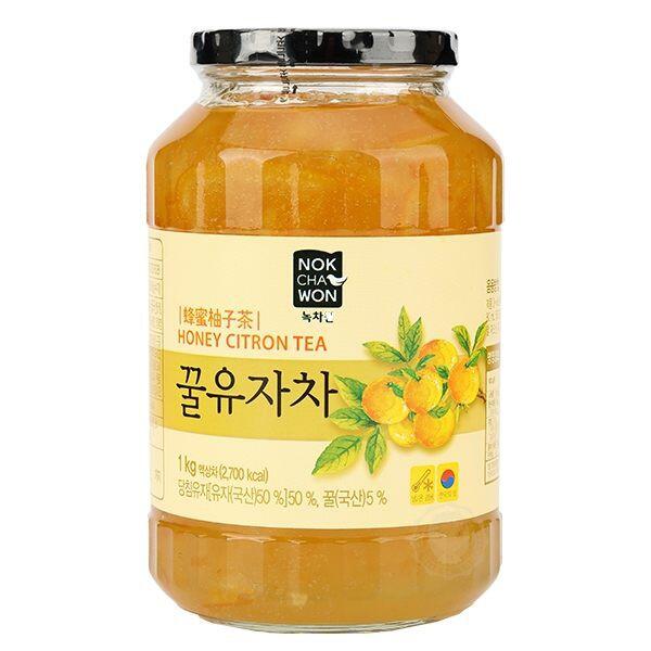 綠茶園 韓國蜂蜜柚子茶1kg/瓶