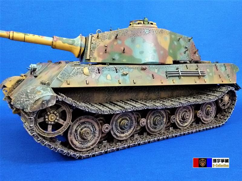 [環宇爭藏] Unimax 合金製 1/16 二戰德軍虎王式(King Tiger)重型戰車 "502重戰車營" 現貨