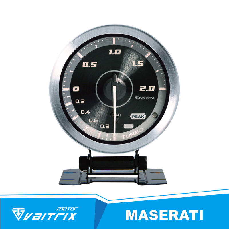 澳洲VAITRIX麥翠斯PRECISION GEN2鍍膜賽車儀表2BAR渦輪適用於MASERATI車系