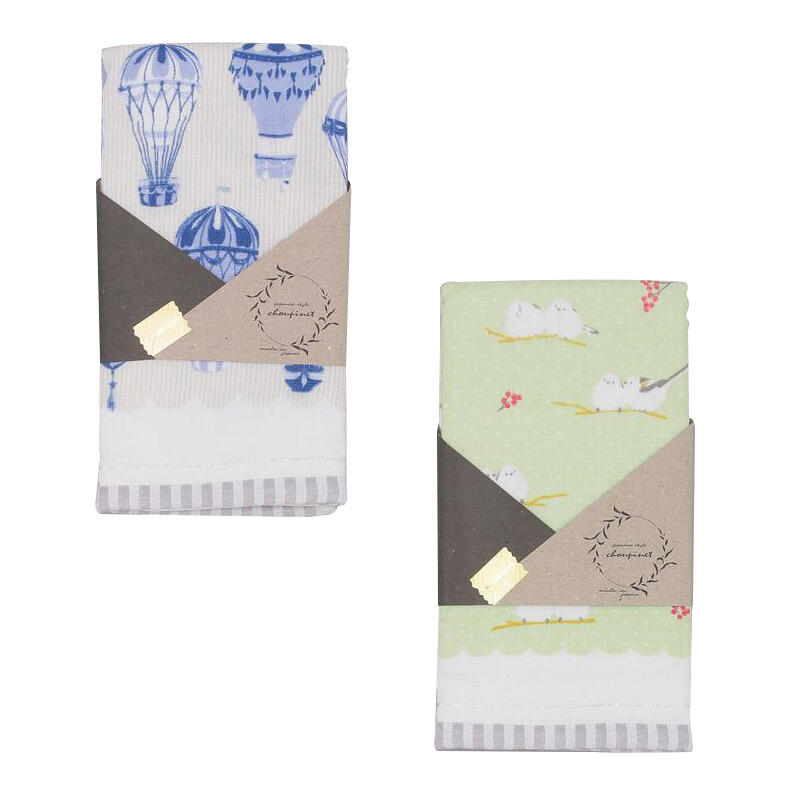 【日本泉州毛巾】熱氣球與山林鳥毛巾 日本製浴巾 紗巾布-丹尼先生日式雜貨舖