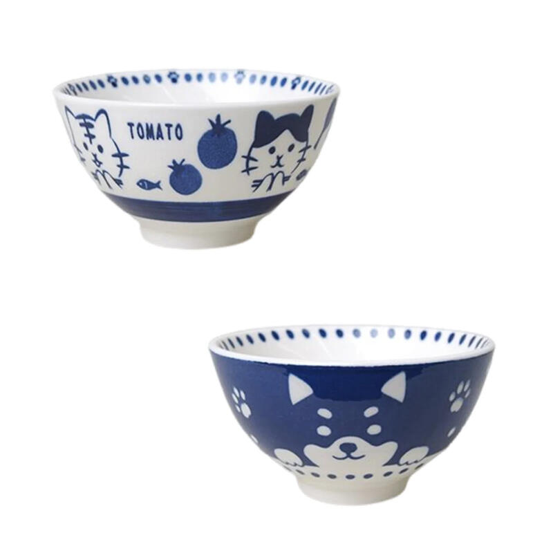 【日本SHINA CASA】柴犬/貓咪茶碗 飯碗 湯碗 餐具 餐碗-丹尼先生日式雜貨舖