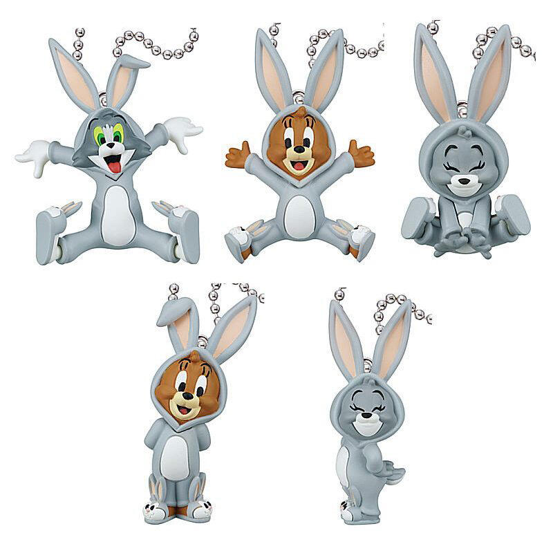 【日本TAKARA TOMY】華納迪士尼100週年湯姆貓傑利鼠賓尼兔造型吊飾 扭蛋 公仔玩具 交換禮物-丹尼先生日式雜貨
