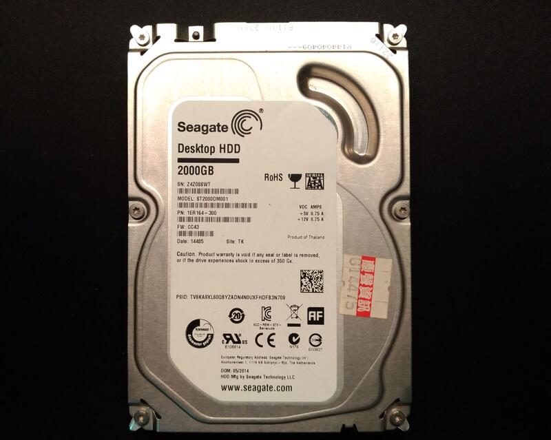 希捷 Seagate 2TB SATA HDD 硬碟 | 露天市集 | 全台最大的網路購物市集