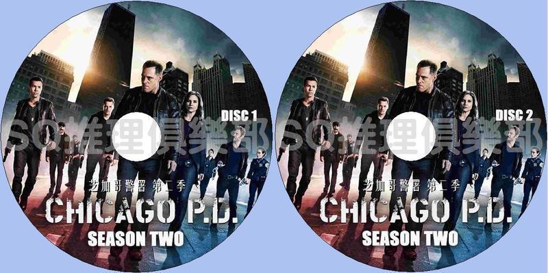 芝加哥警署 第二季 3碟DVD