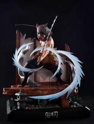 鬼滅の刃フィギュアガレージキット嘴平伊之助 模玩殿堂