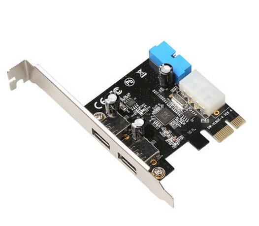 4口 USB3.0 PCI-E 擴充卡 VL805