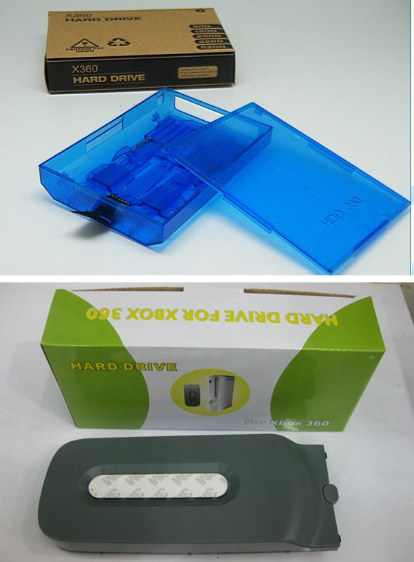 XBOX360抽取盒1TB 2TB硬碟/ 脈衝自製系統升級