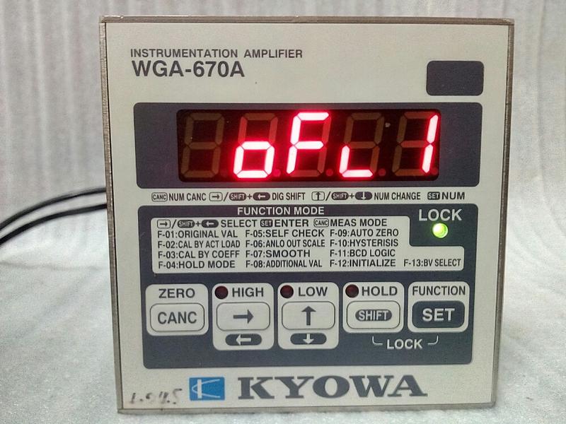 🌞二手現貨共和KYOWA 信號放大器WGA-670B WGA-670B-0 + 固定架工業用應變感測器指示器| 露天市集| 全台最大的網路購物市集