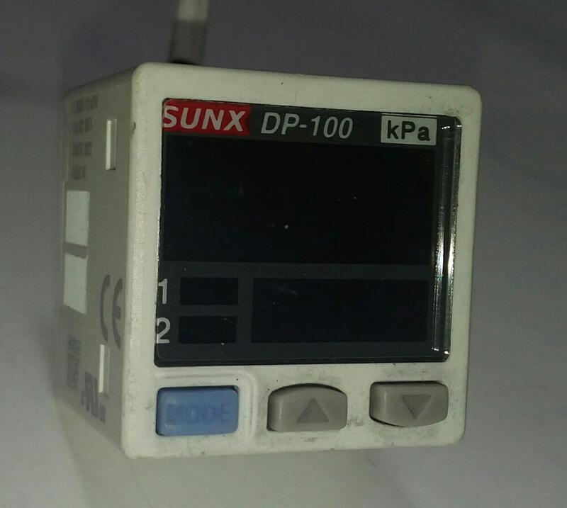 🌞二手現貨保固Panasonic松下SUNX神視DP-100數位式壓力感測器DP-101-N(-100~100kPa)