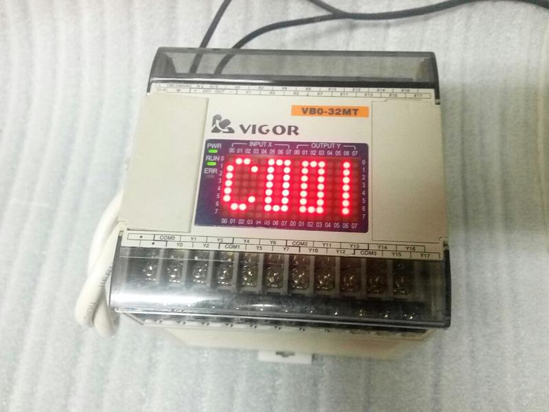 🌞已售出 二手 豐煒 VIGOR 可程式控制器 VB0-32MT-A 電晶體輸出 16點DC24V輸入 16點輸出