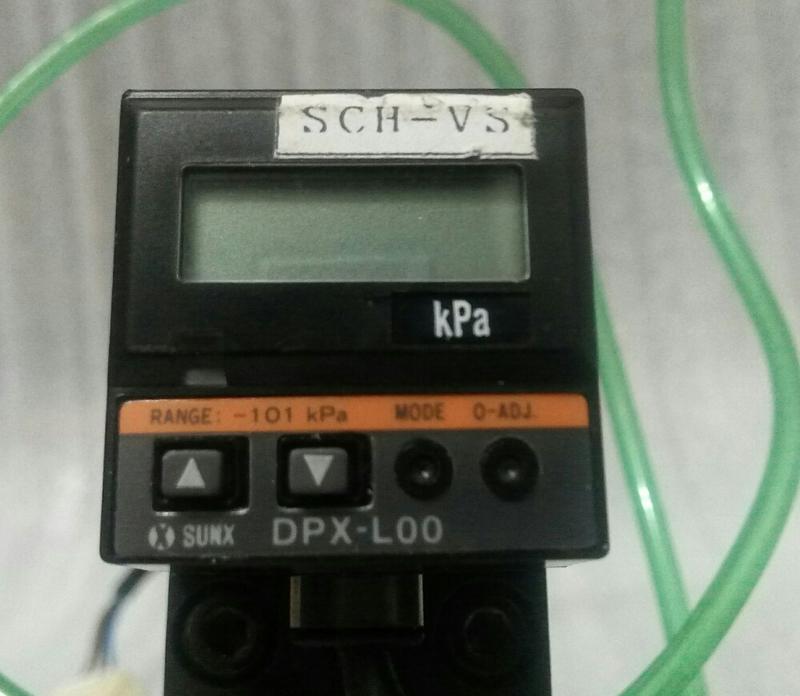 🌞缺貨中 二手 日本SUNX神視DPX-L00壓力傳感器DPX-LOO 12-24VDC RANGE:-101 kPa