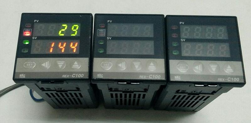🌞 RKC REX-C100 0-400℃ K C100FK02-V*HP 溫控器 C100DK02-V*DP 已售完