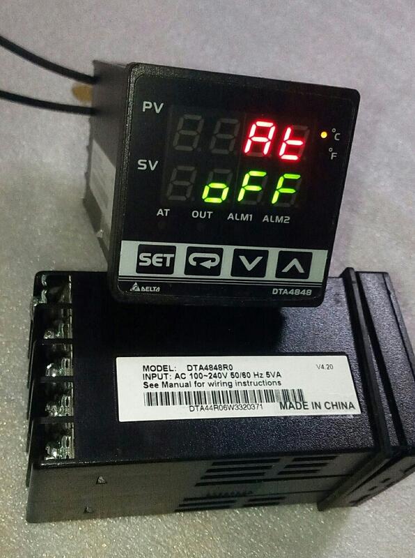 🌞台達 DELTA PID溫控器 DTA4848R0 48*48 R:繼電器輸出 Pt電阻/熱電偶輸入 2警報 已售完
