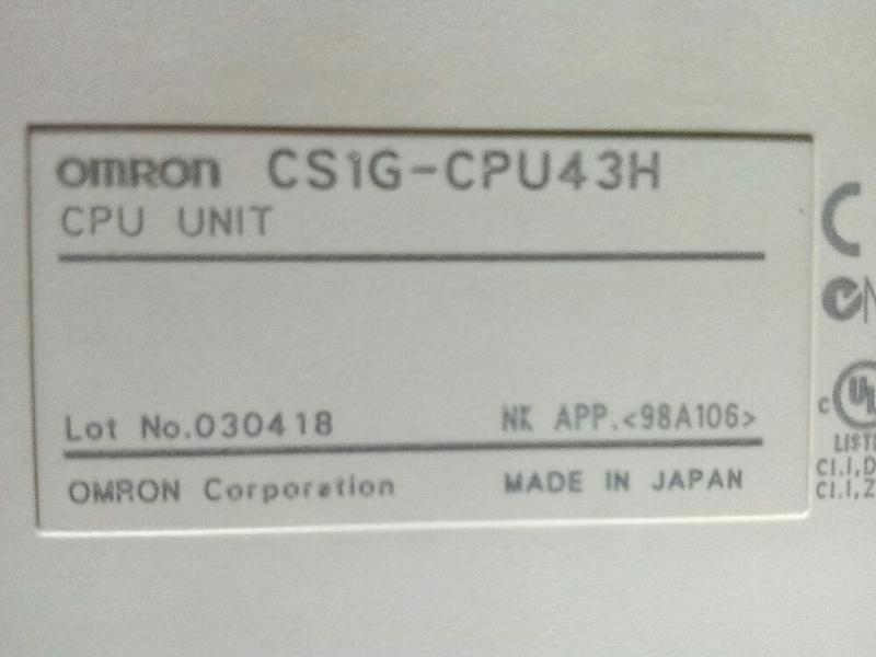 🌞現貨保固OMRON 歐姆龍CPU模組CS1G-CPU42H CS1W-SCB41-V1 CS1G-CPU43H