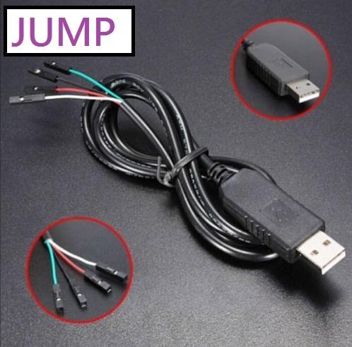【JUMP571】特殊規格PL2303 1.8V USB轉TTL 下載線 USB to TTL USB轉串口線 1.8V