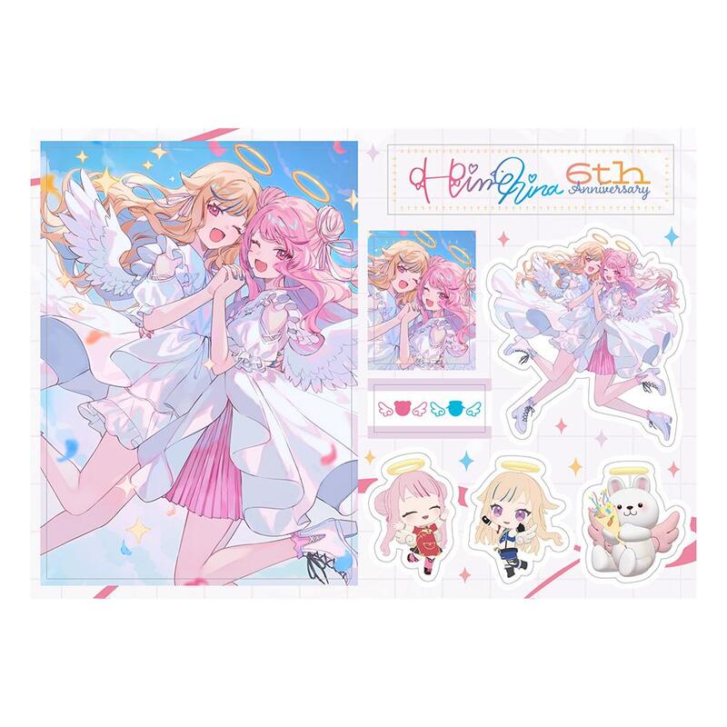 HIMEHINA 6周年 アクリルチャーム 天使 HIMEHINA 6周年 アクリルチャーム 天使