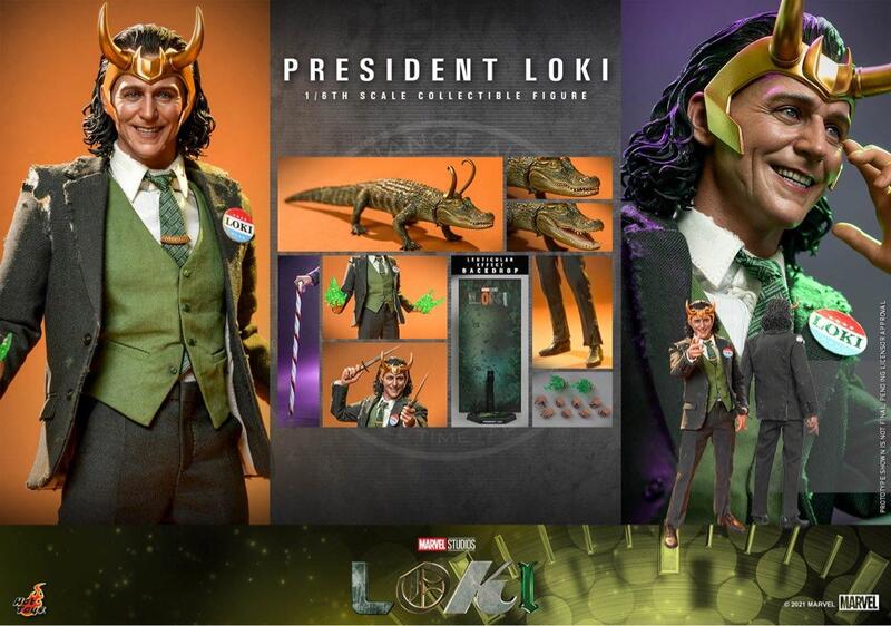 ~熊貓熊~全新 Hot Toys 1/6 普通版 TMS066 President Loki 總統洛基