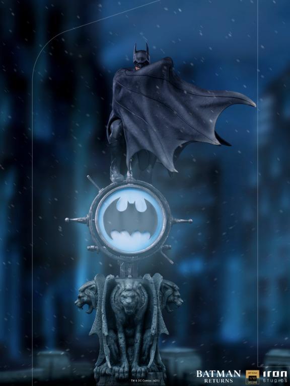 ~熊貓熊~全新 Iron Studios 1/10 豪華版 Batman Returns 蝙蝠俠大顯神威 雕像