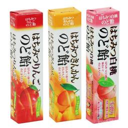 滿288出貨日本 NOBEL諾貝爾 蜂蜜白桃子 果汁水果糖 潤喉糖硬糖果 零食43g.