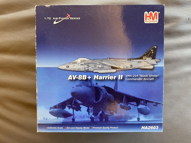 HM 1:72 HA2603 BAe AV-8B Harrier II