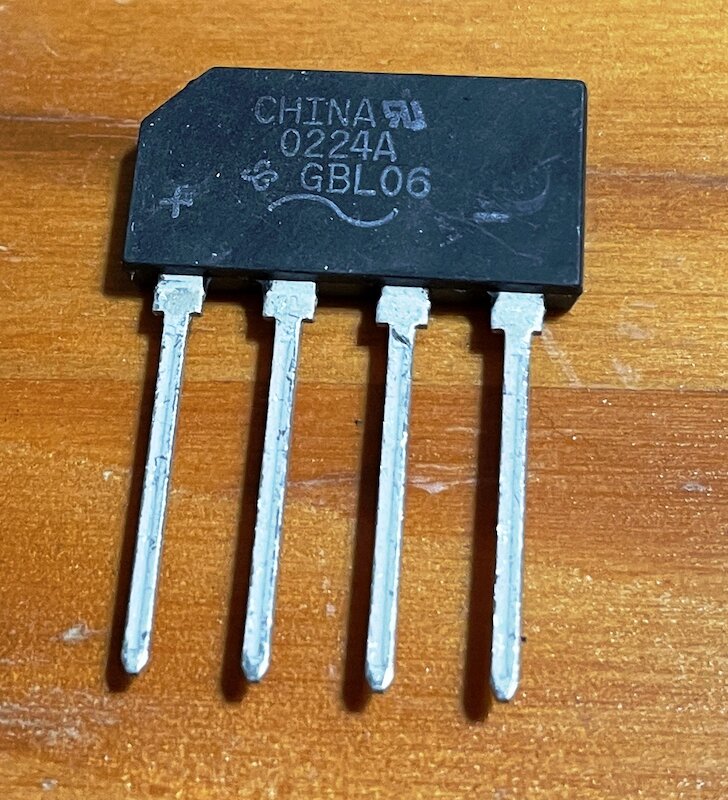 "零件類滿99元 免運費" 橋式整流二極體 (TS GBL06)GBL600V 4A | 露天市集 | 全台最大的網路購物市集