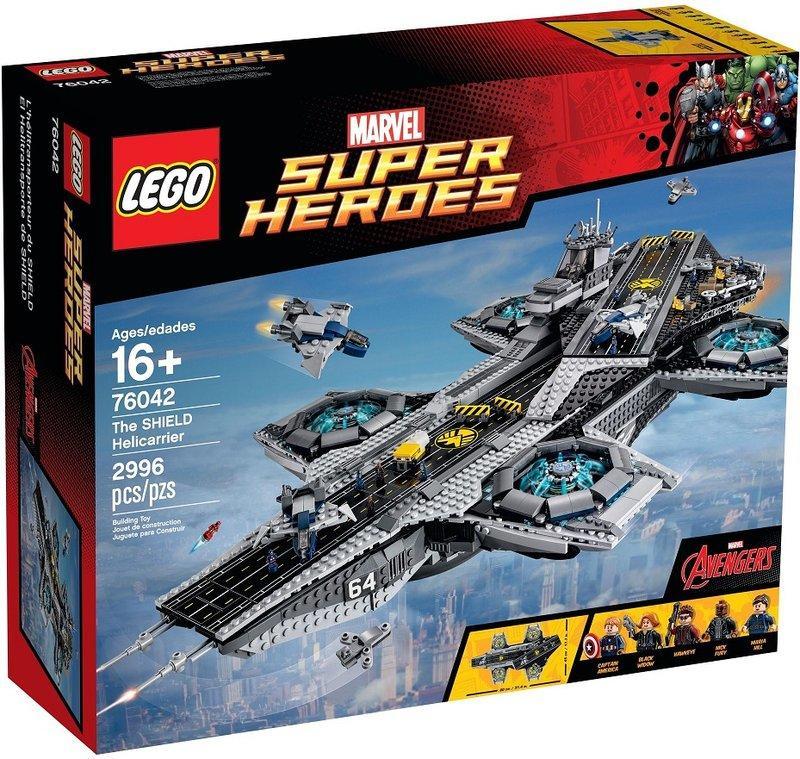 『小冷蝸牛』全新含運未拆 樂高 LEGO 76042 復仇者聯盟 神盾局 航空母艦