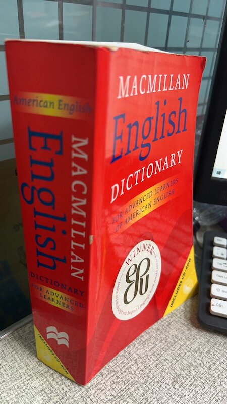 Macmillan English Dictionary 9780333966723