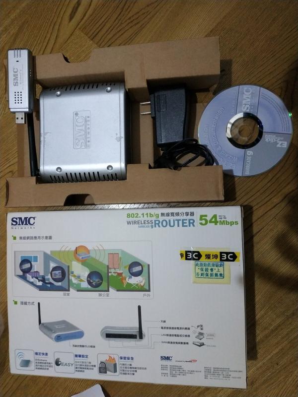 Smc 無線ap無線 router,無線分享器wireless router
