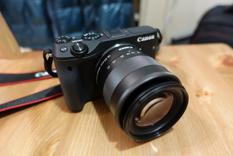 Canon eos m3微單眼相機 +15-45鏡頭，內建nfc，wifi功能，eos m6 eos m50可參考