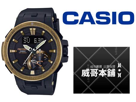 【威哥本舖】Casio台灣原廠公司貨 PRW-7000V-1 太陽能專業登山電波錶 PRW-7000V