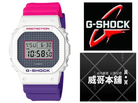 【威哥本舖】Casio原廠貨 G-Shock DW-5600THB-7 經典粉紫配色款 DW-5600THB