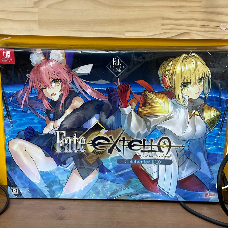 全新現貨NS Switch Fate / EXTRA 10周年限定紀念版慶典合輯包BOX 日版