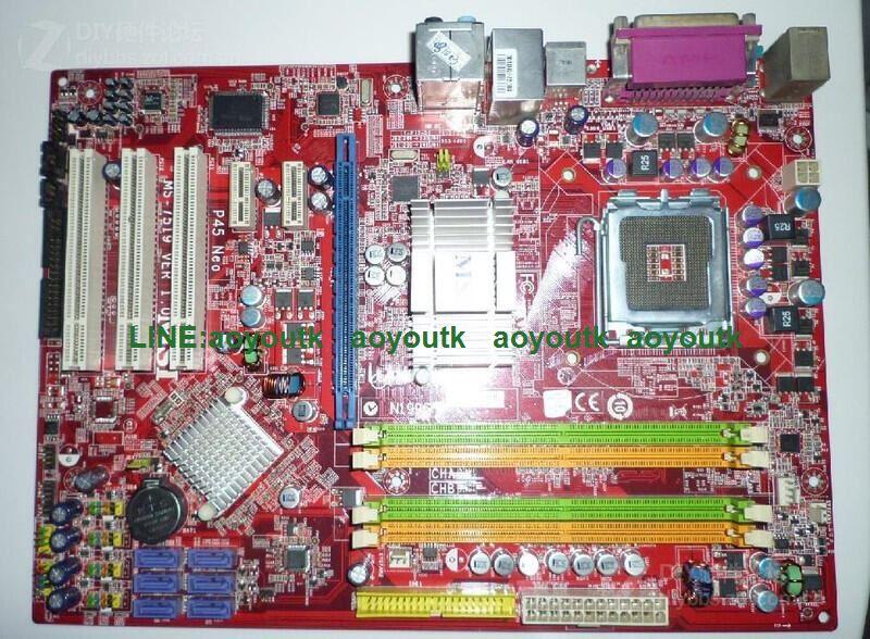 議價  微星P45 Neo-F MS-7519 v1.0 775接口CPU DDR2記憶體 P45獨顯大板