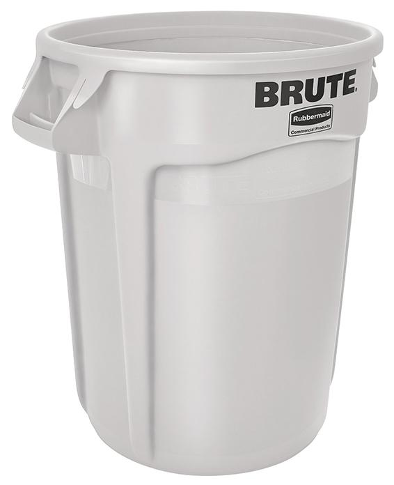 Rubbermaid Brute® 儲物桶 37.9L/10gal 灰/白/紅