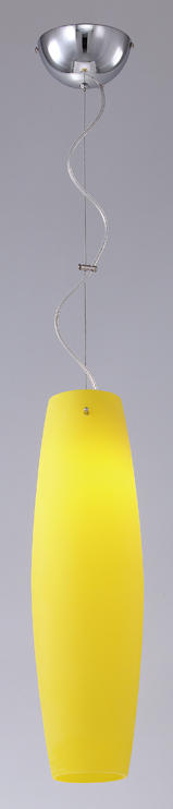 [回丁小倉] 黃色 玻璃 滾筒 造型 吊燈 單吊燈 餐廳  簡約風  福利品出清 清倉 特價品 庫存